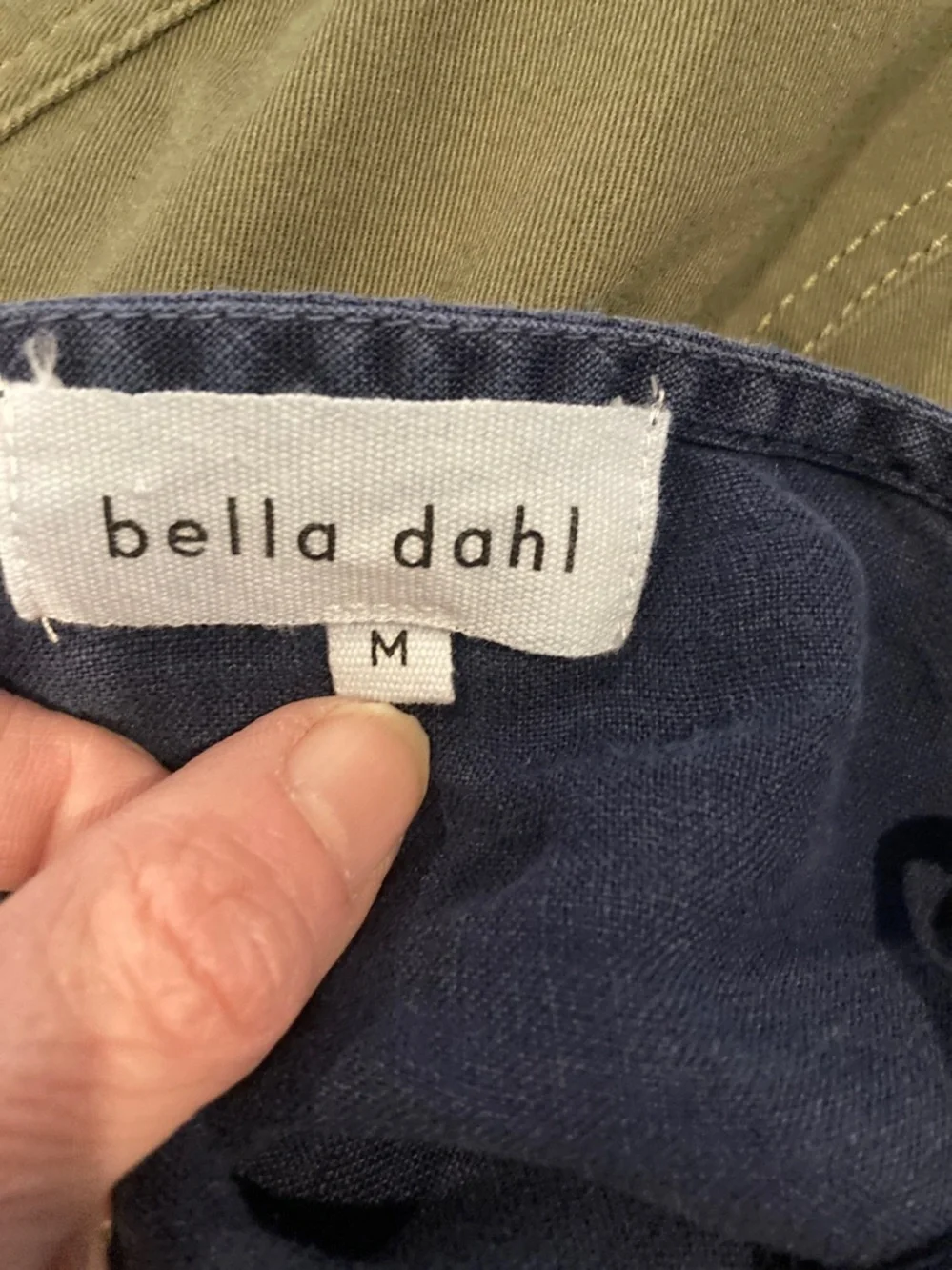Bella Dahl size medium sleeveless jumpsuit 💯 linen excellent condition - Picture 4 of 6